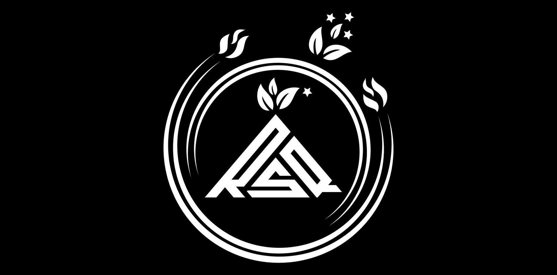 RSQ, RSQ letter, RSQ Initials, RSQ circle, RSQ Flat, RSQ business, RSQ brand, RSQ Luxury, RSQ Brand, RSQ Abstract, RSQ Corporate, RSQ Identity, RSQ round, RSQ simple, RSQ element, RSQ circle, vector