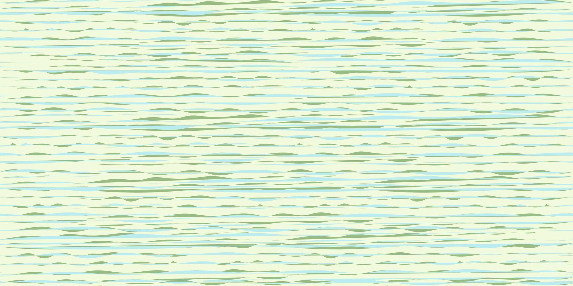 Abstract seamless pattern with green weaving lines. hand drawn sketch. Simple background line texture patterned. Collage template for designs, printing vector