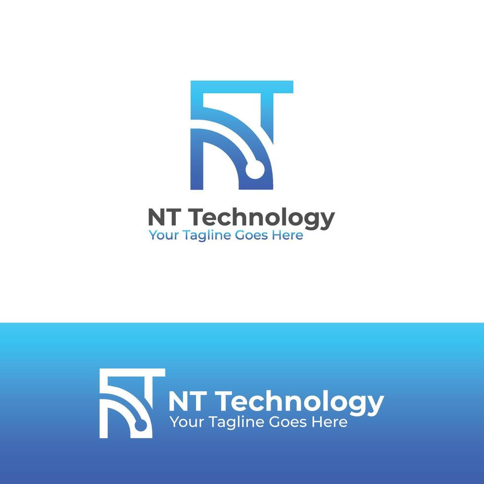 el letra norte logo es conjunto con un cuadrado diseño formando un punto con degradado colores vector