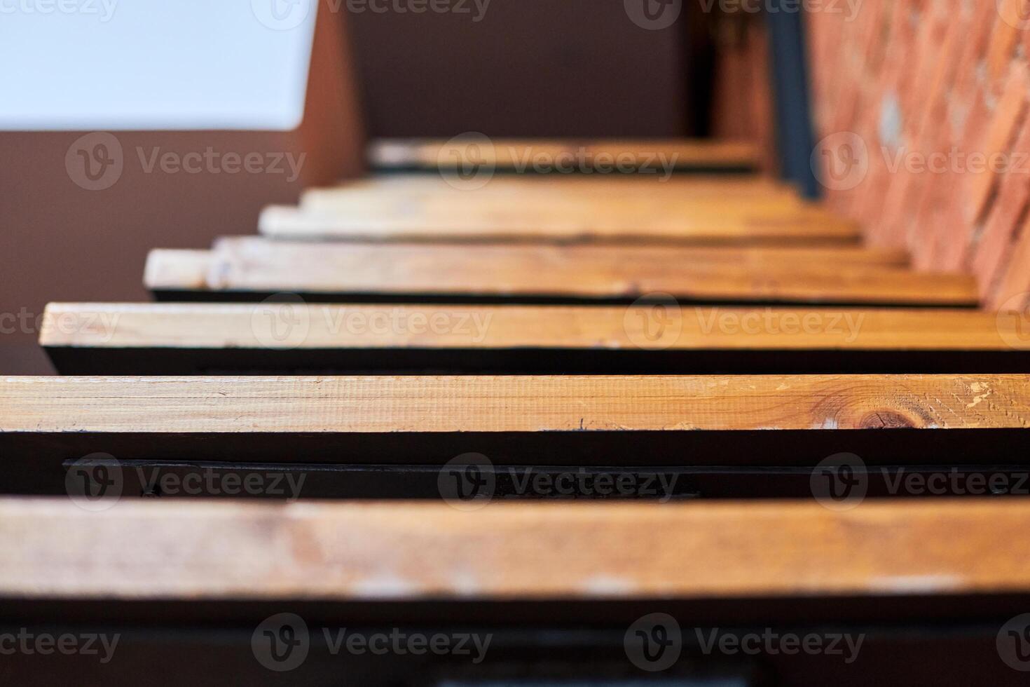 Stairs in loft apartment photo