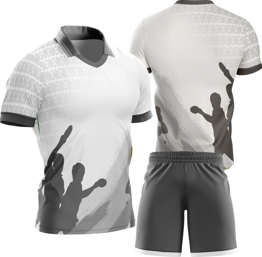 tennis uniform Jersey sjabloon png