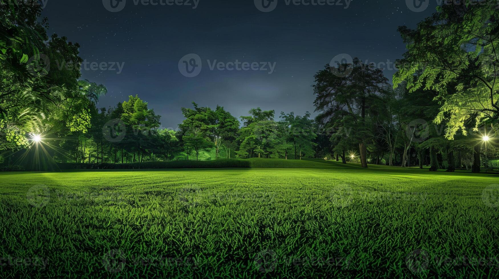 Grass at night discount