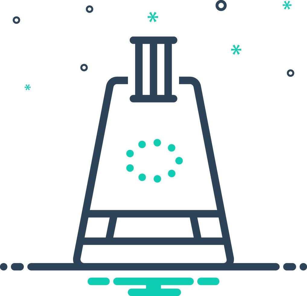 Mix icon for pitches vector