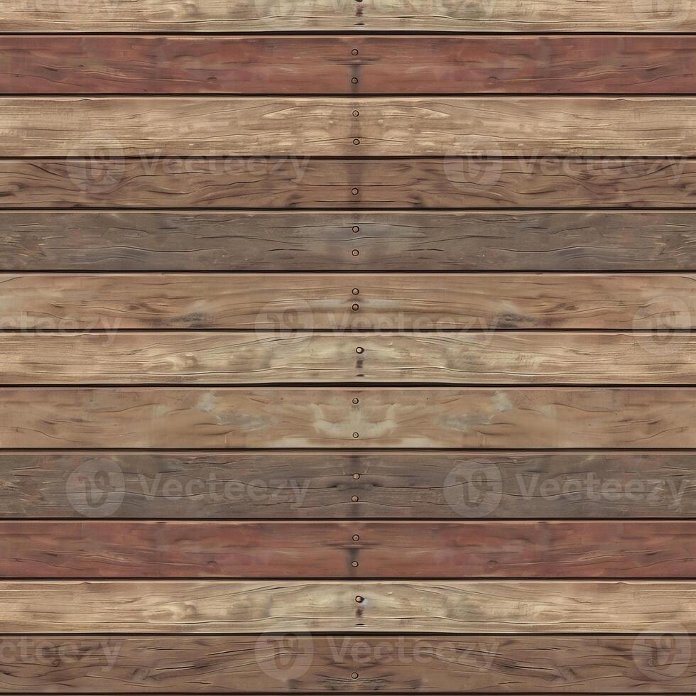 Close Up of Wooden Plank Wall photo