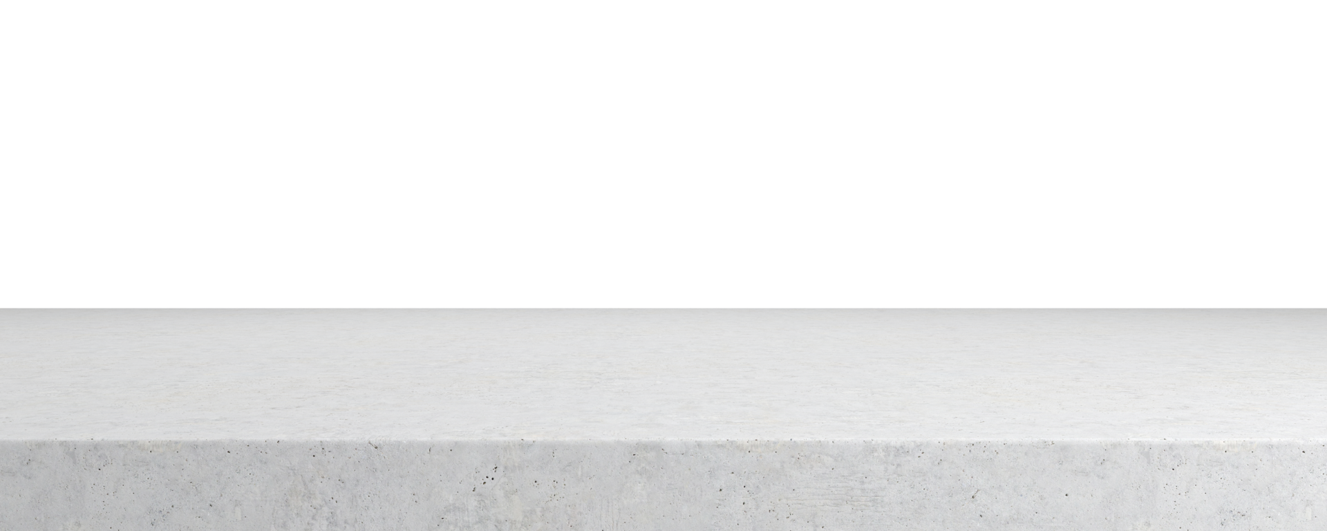 Concrete empty stage for show products cut out backgrounds 3d rendering png