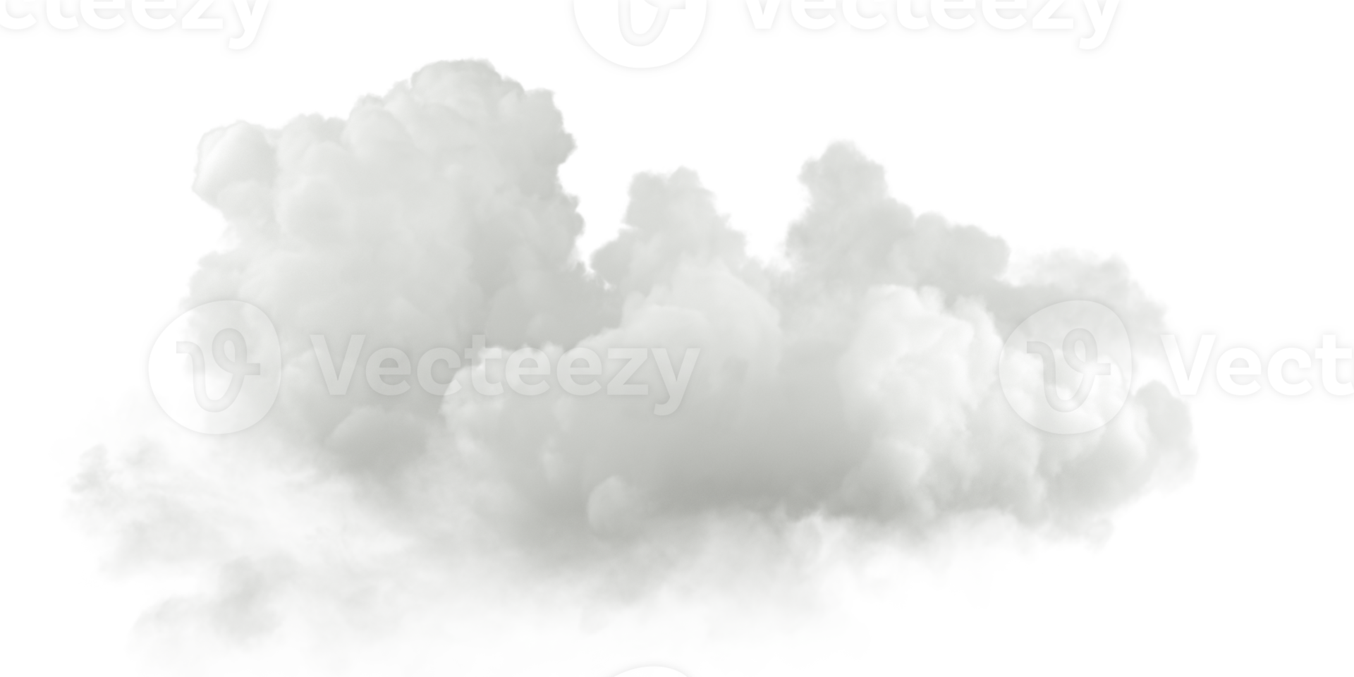 Steam condensation cumulus cloudy special effect 3d rendering file png