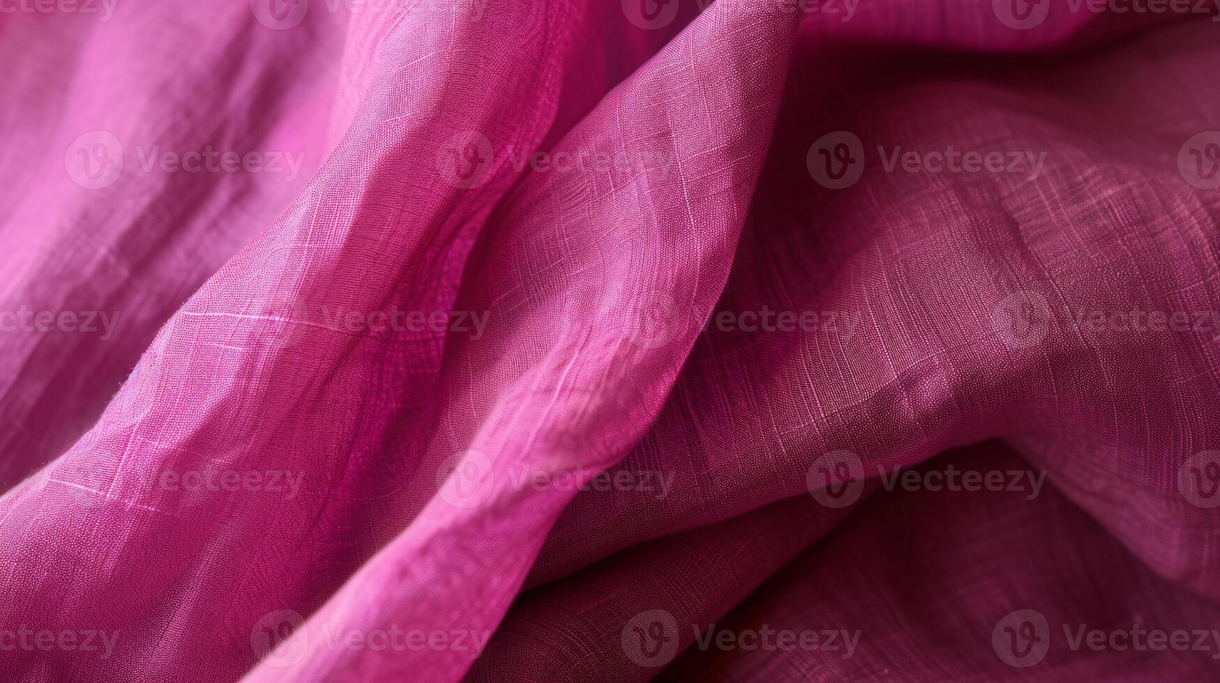 the tactile charm of a colored fabric textures, with a focus on neatly folded linen photo