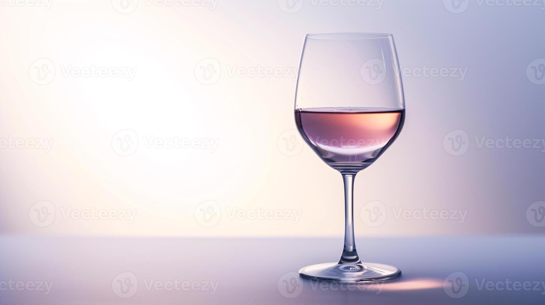 el dinámica elegancia de un vino vaso, capturar el interacción de ligero y líquido foto