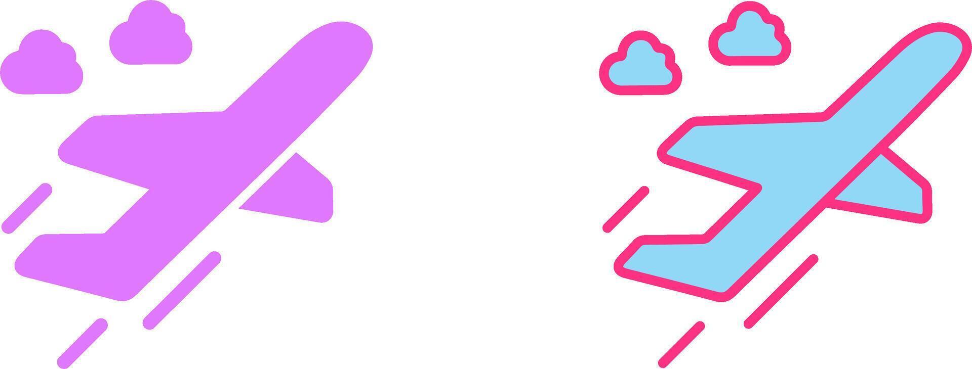Flight Takeoff Icon vector
