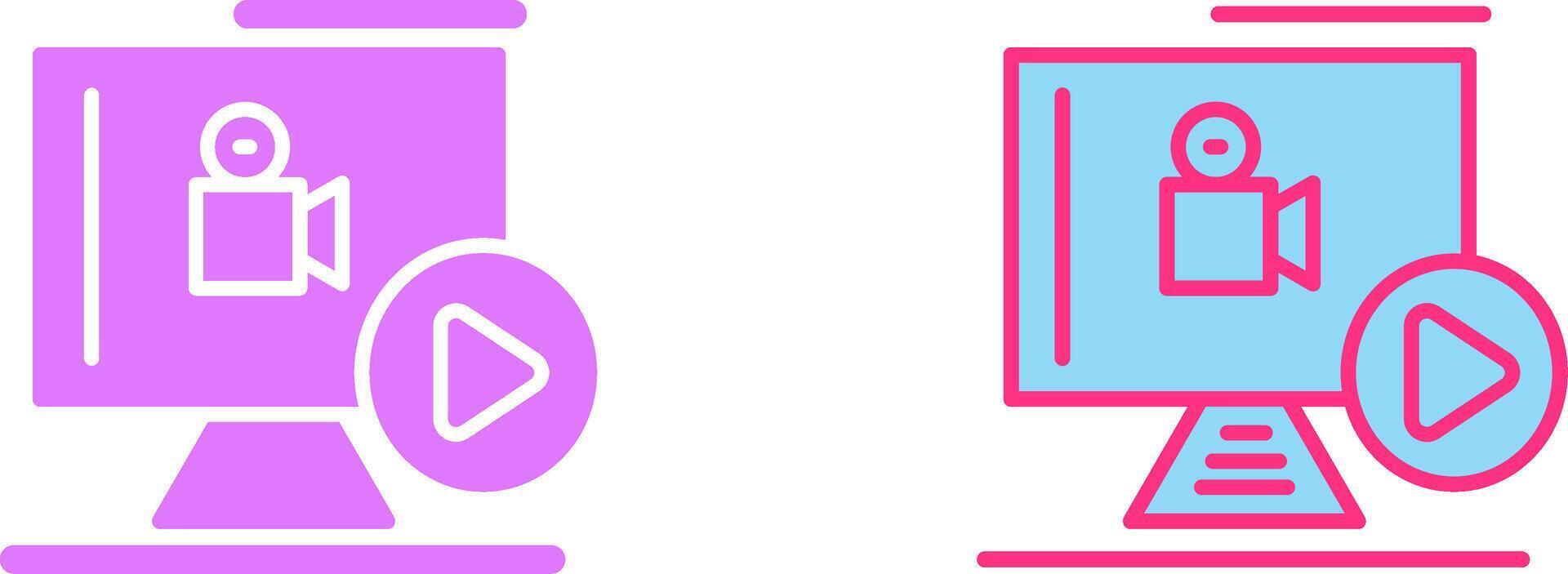 Play Button Icon vector