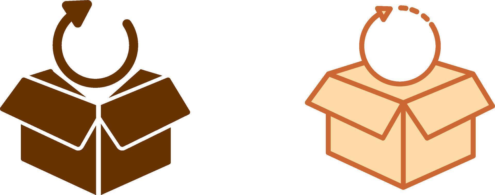Product Return Icon vector