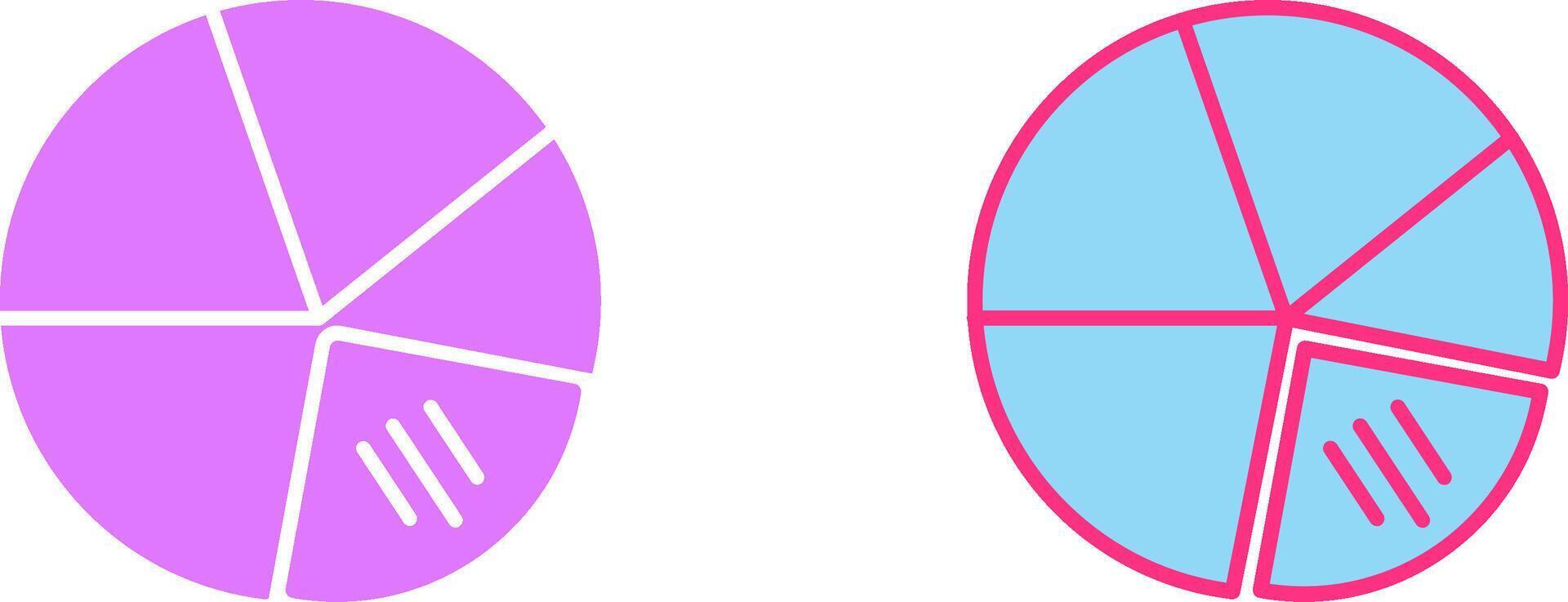 Pie Chart Icon vector