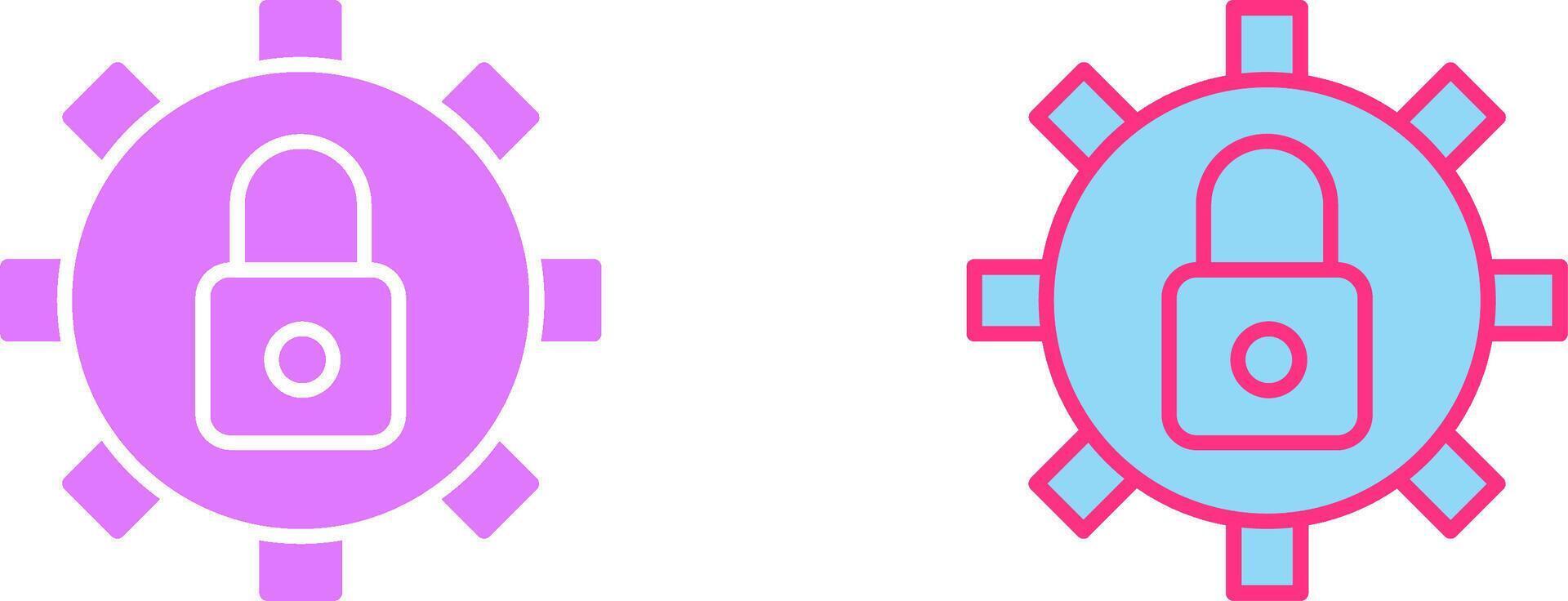 Security Settings Icon vector