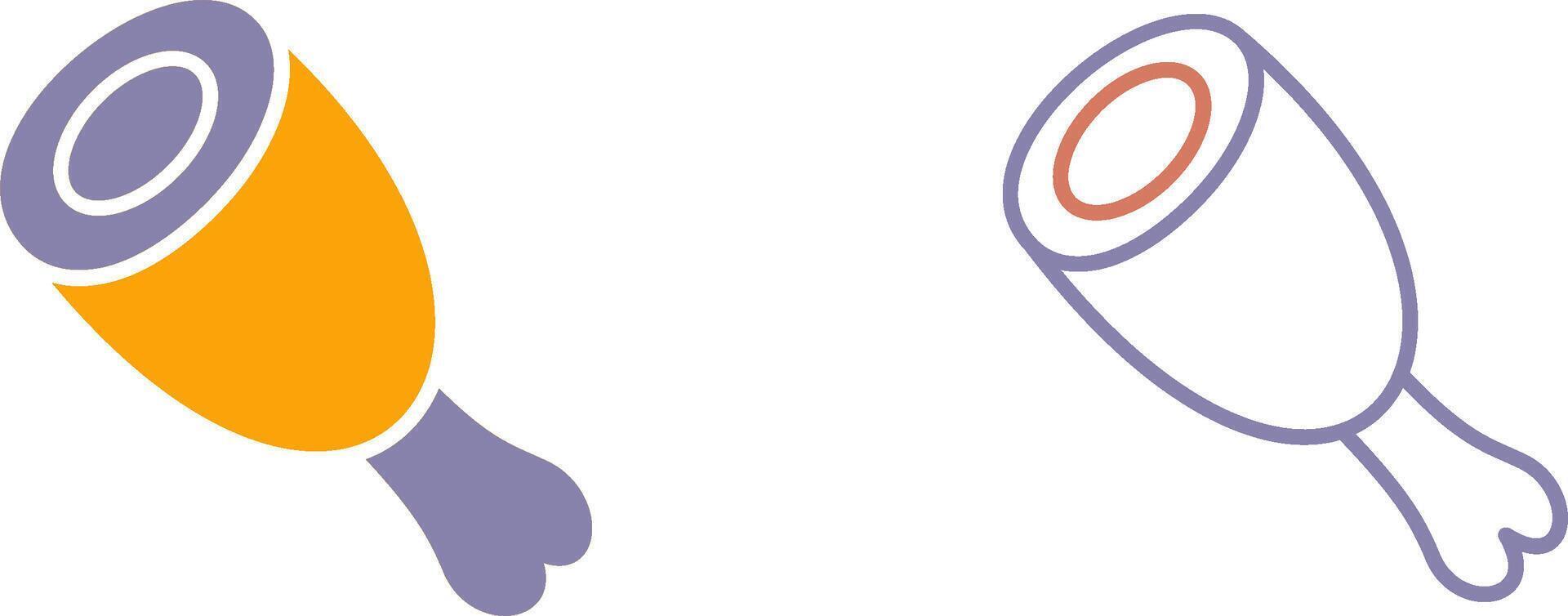 Cooked Ham Icon vector