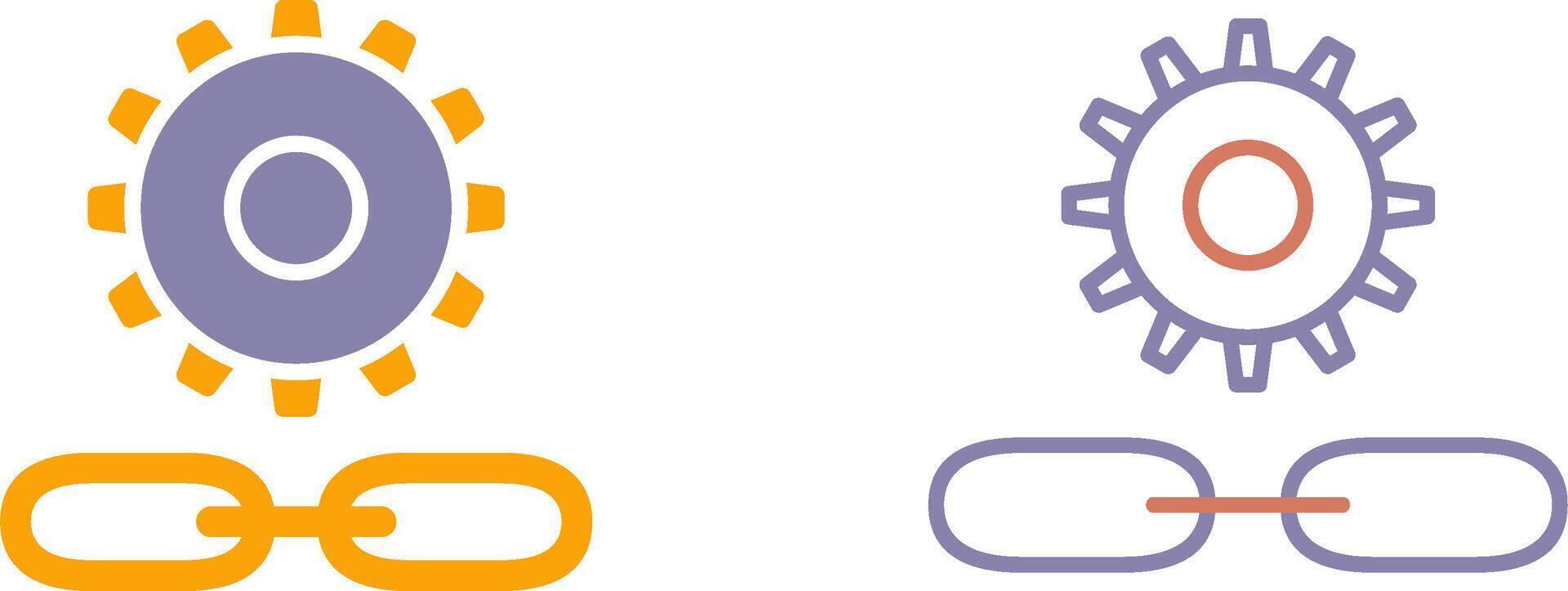 Link Optimization Icon vector