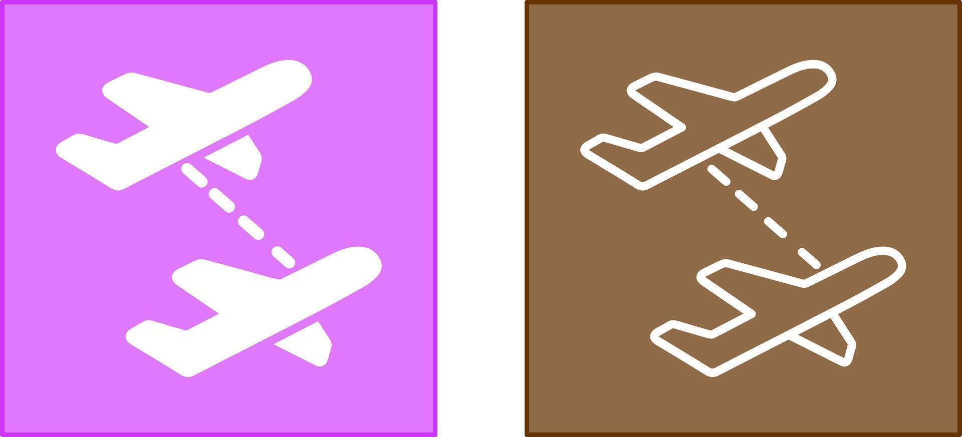 Multiple Flights Icon vector