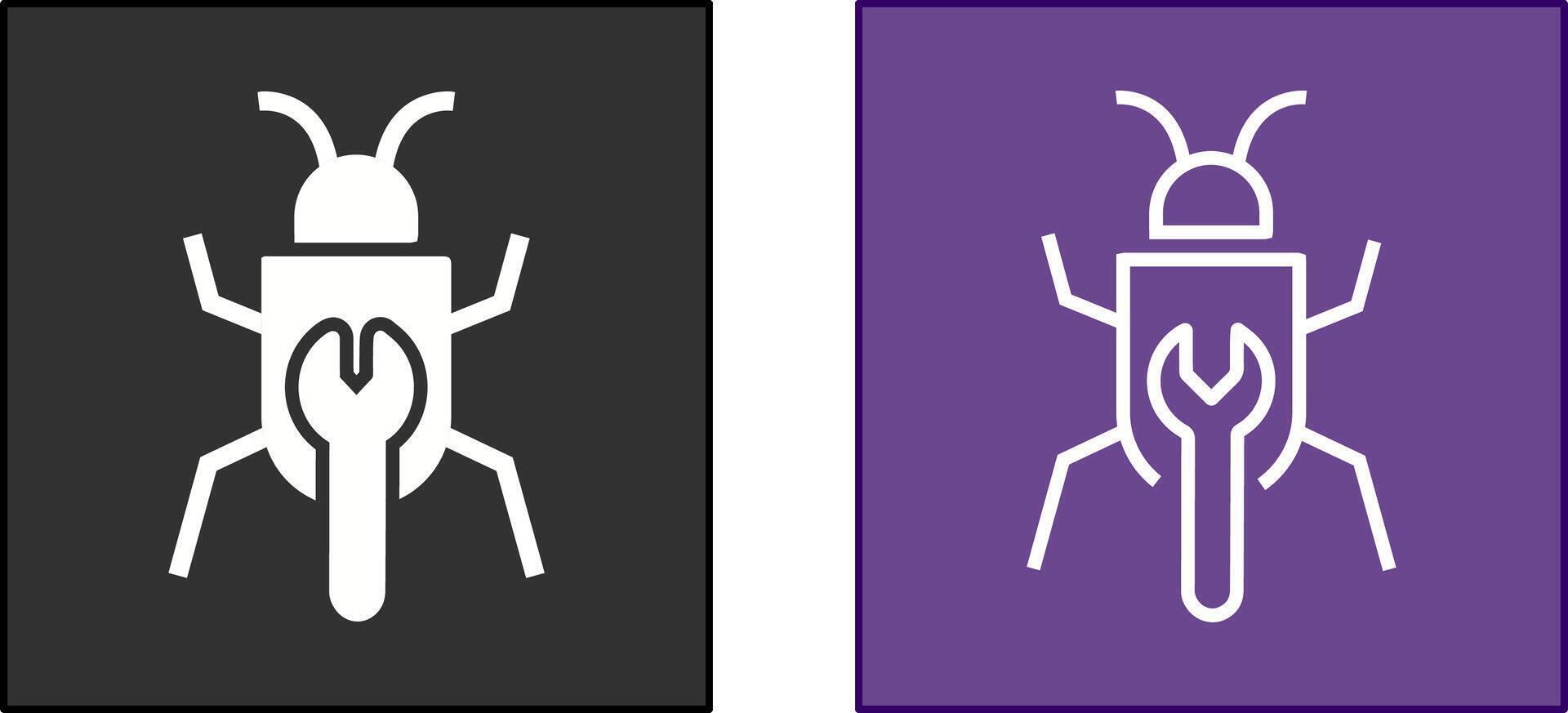 Bug Fixing Icon vector