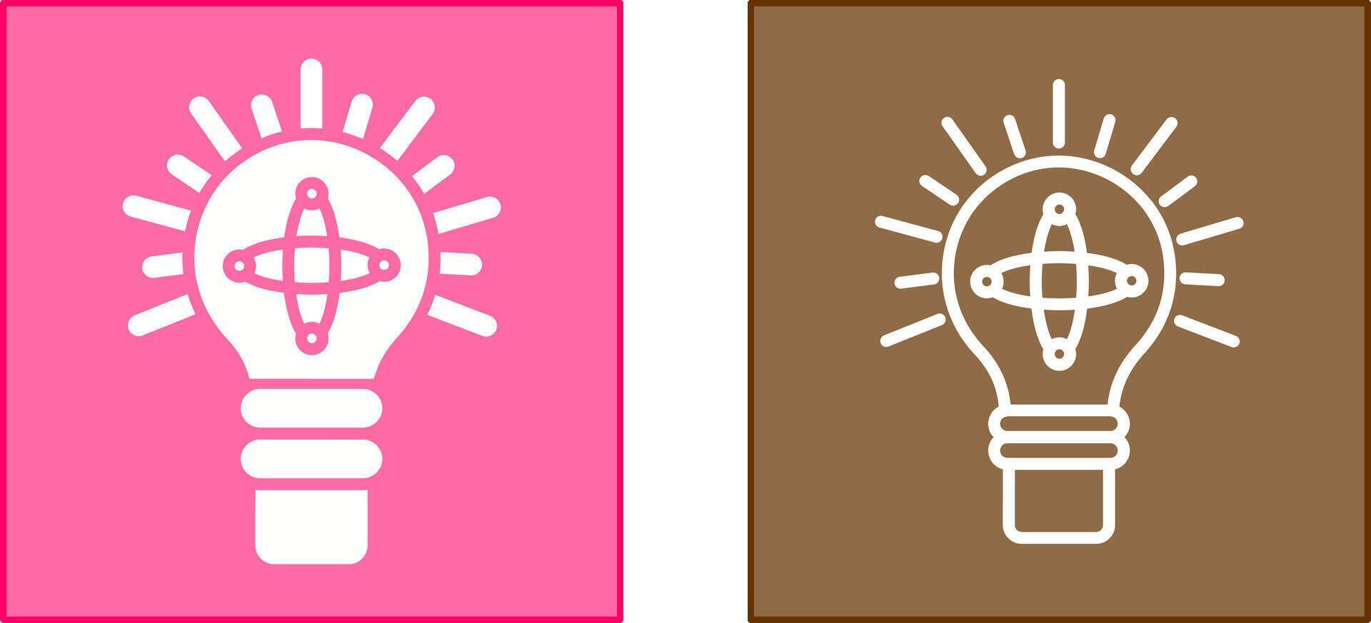 Light Bulb Icon vector