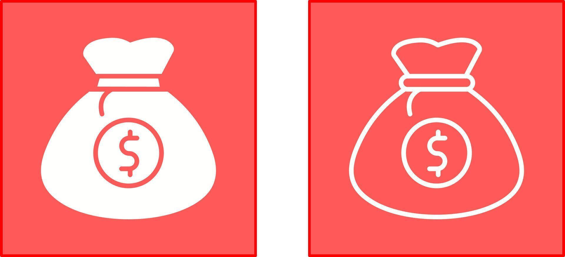 Money Bag Icon vector
