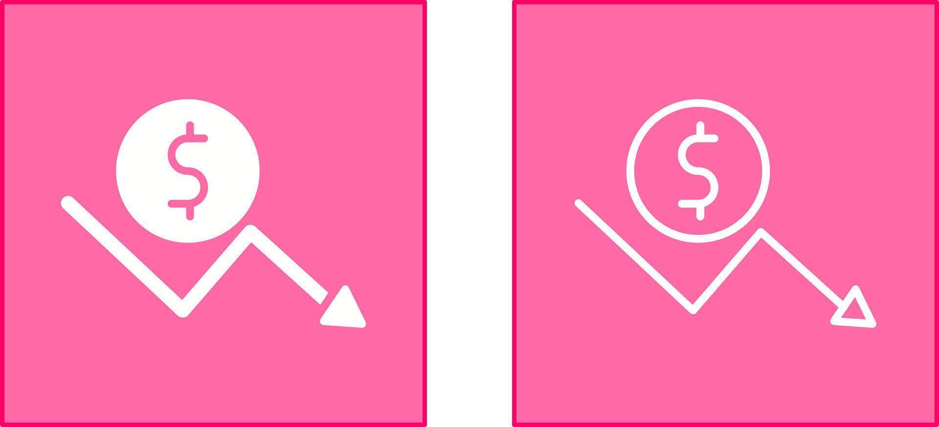 Down Arrow Icon vector
