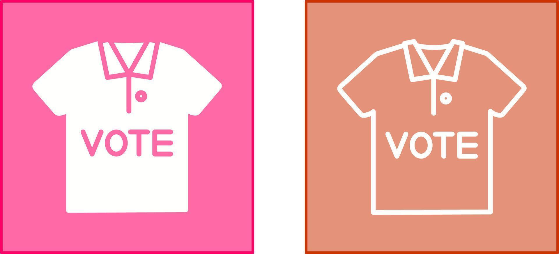 T Shirt Icon vector