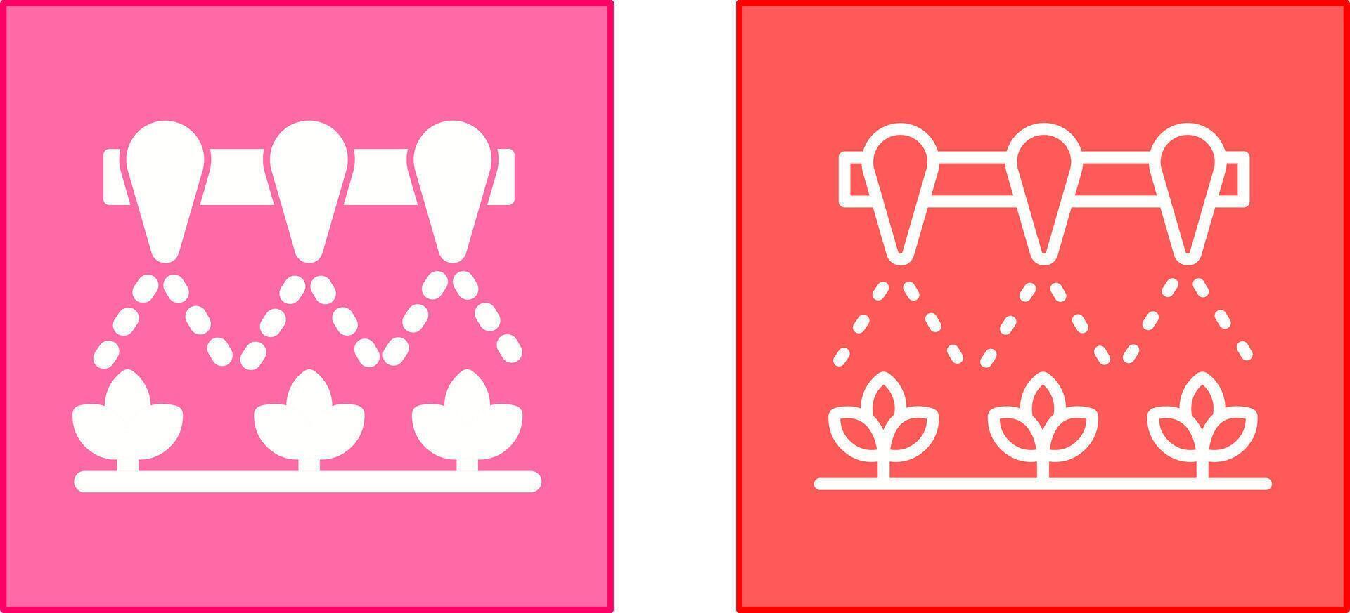 Irrigation System Icon vector