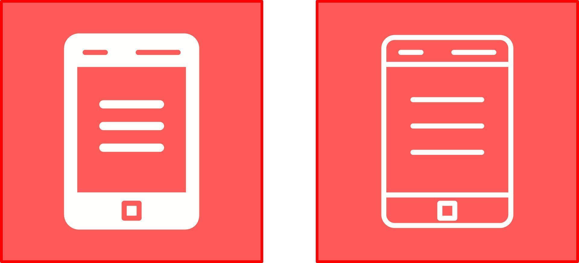 Cell Phone Icon vector