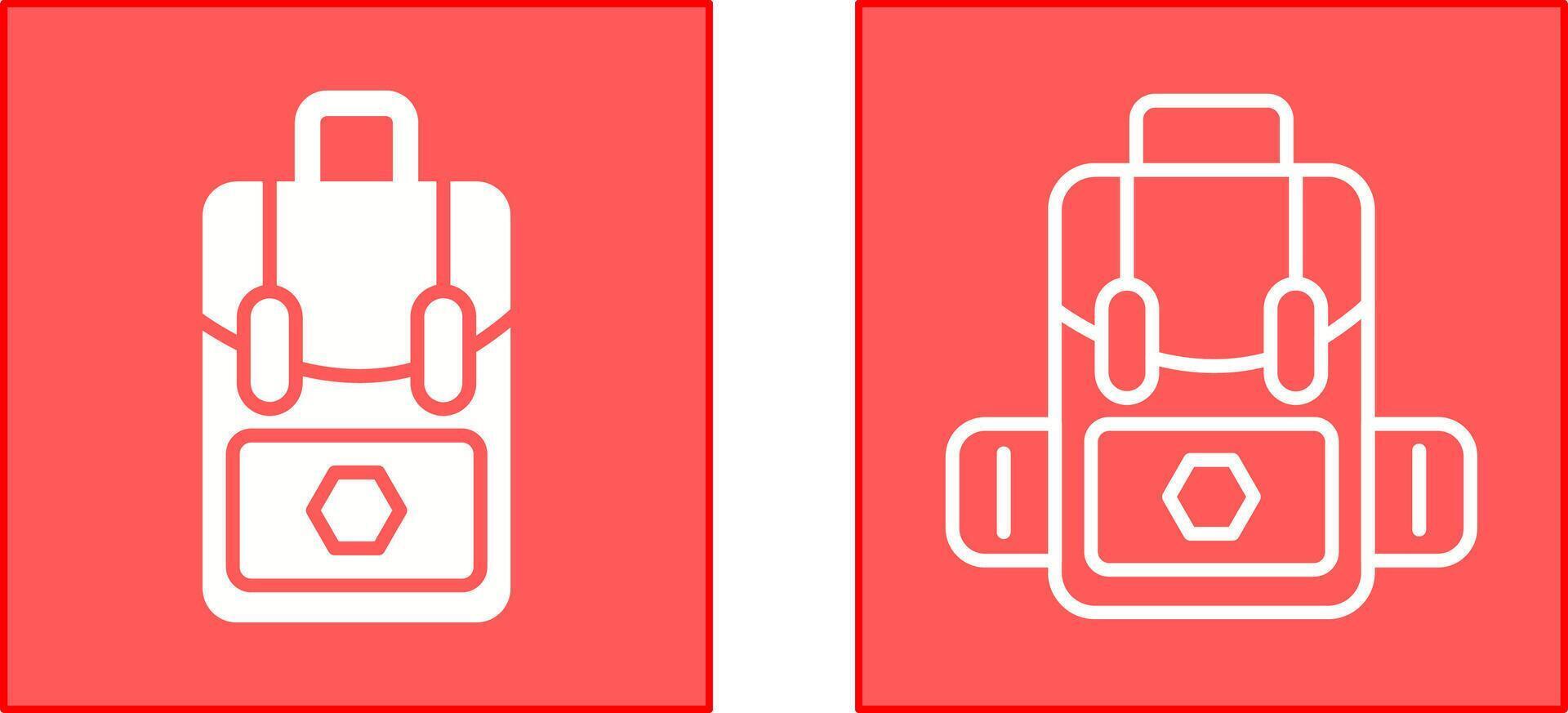 Bag Pack Icon vector