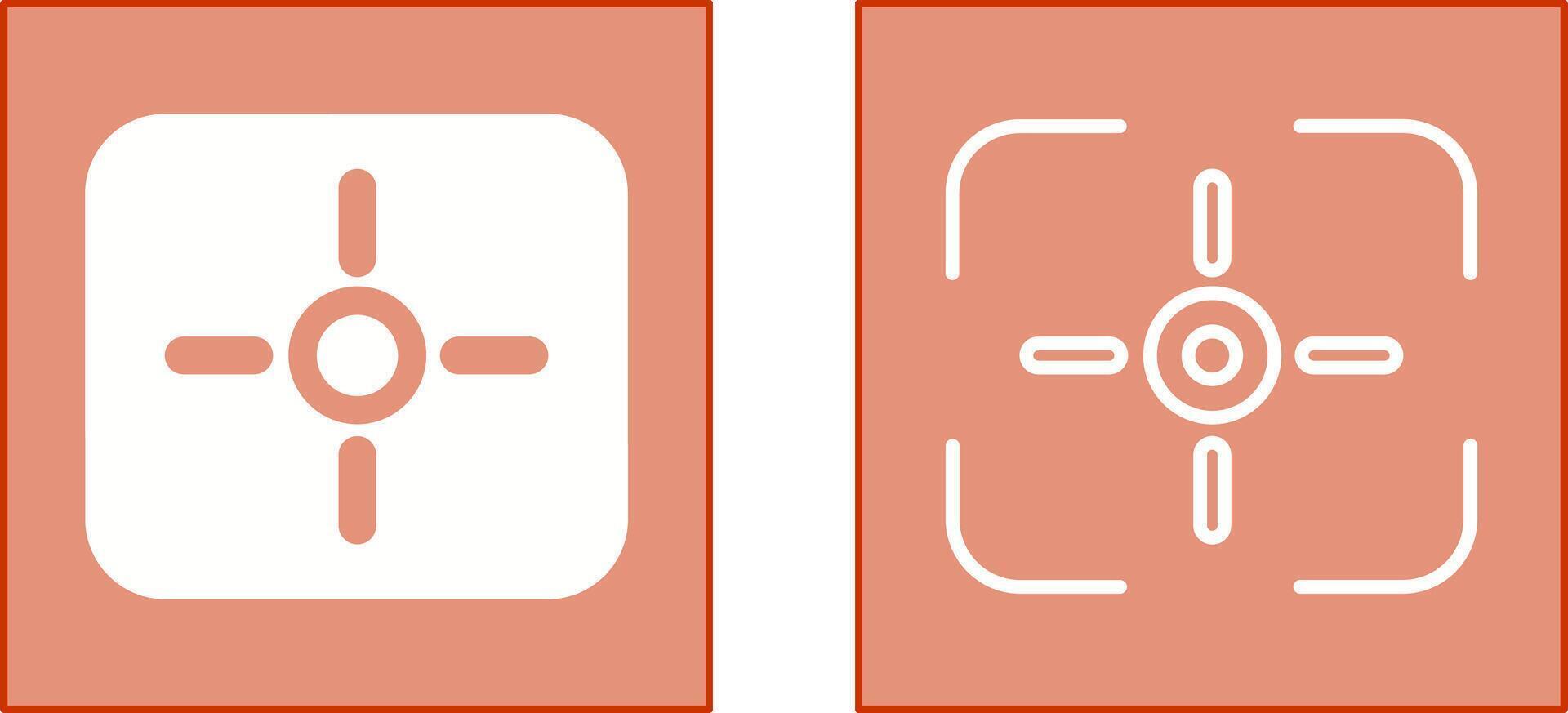 Camera Focus Icon vector