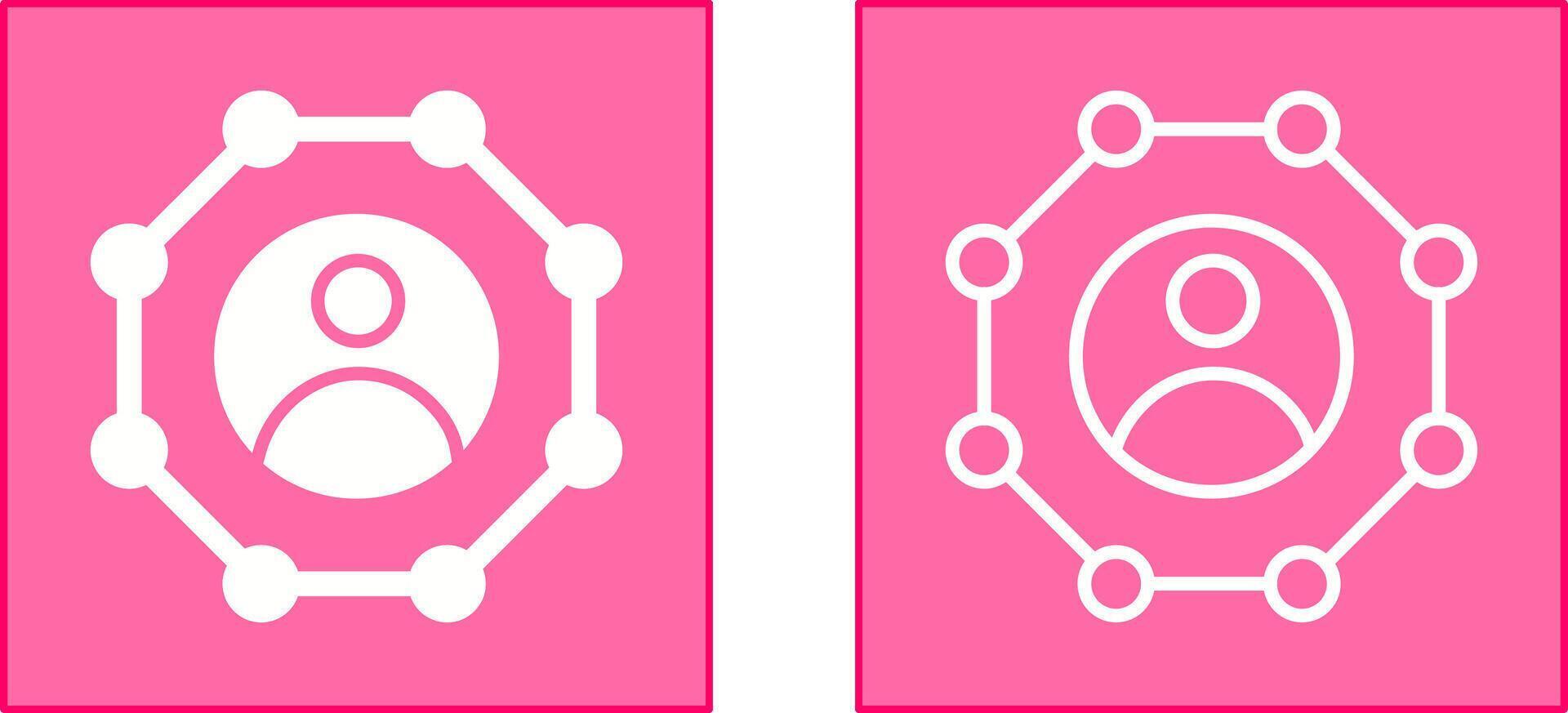 Network Share Icon vector