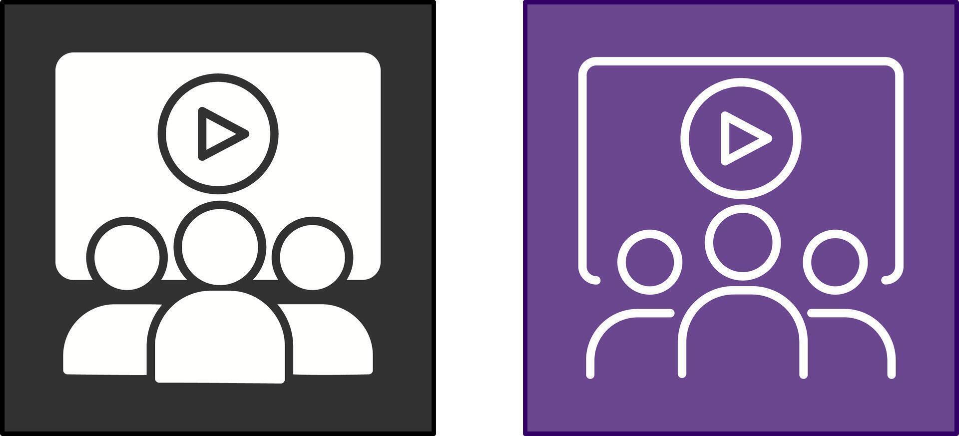 Online Course Icon vector