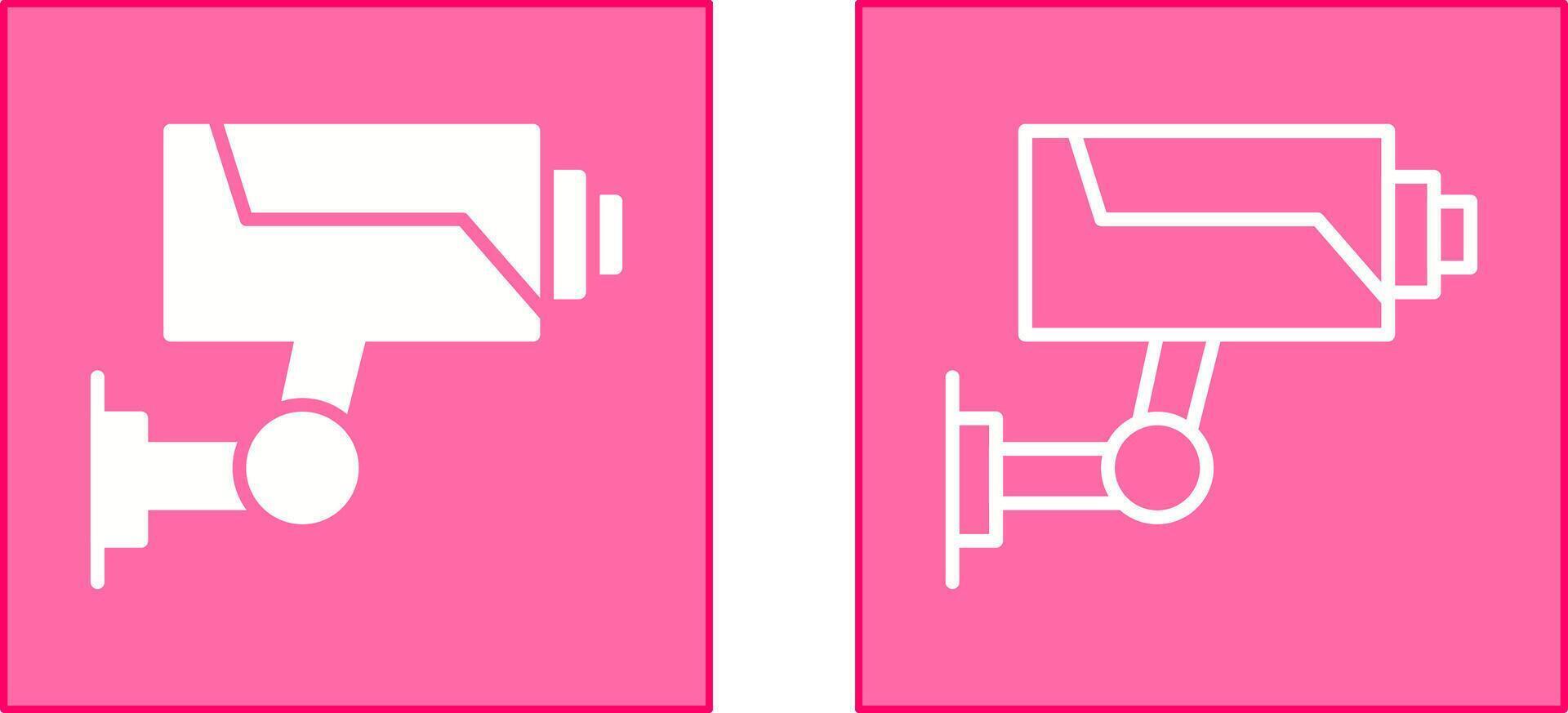 Security Camera Icon vector