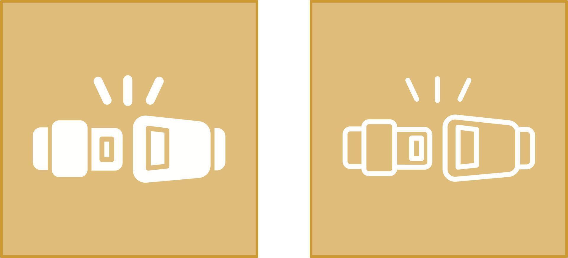 Seat Belt Icon vector