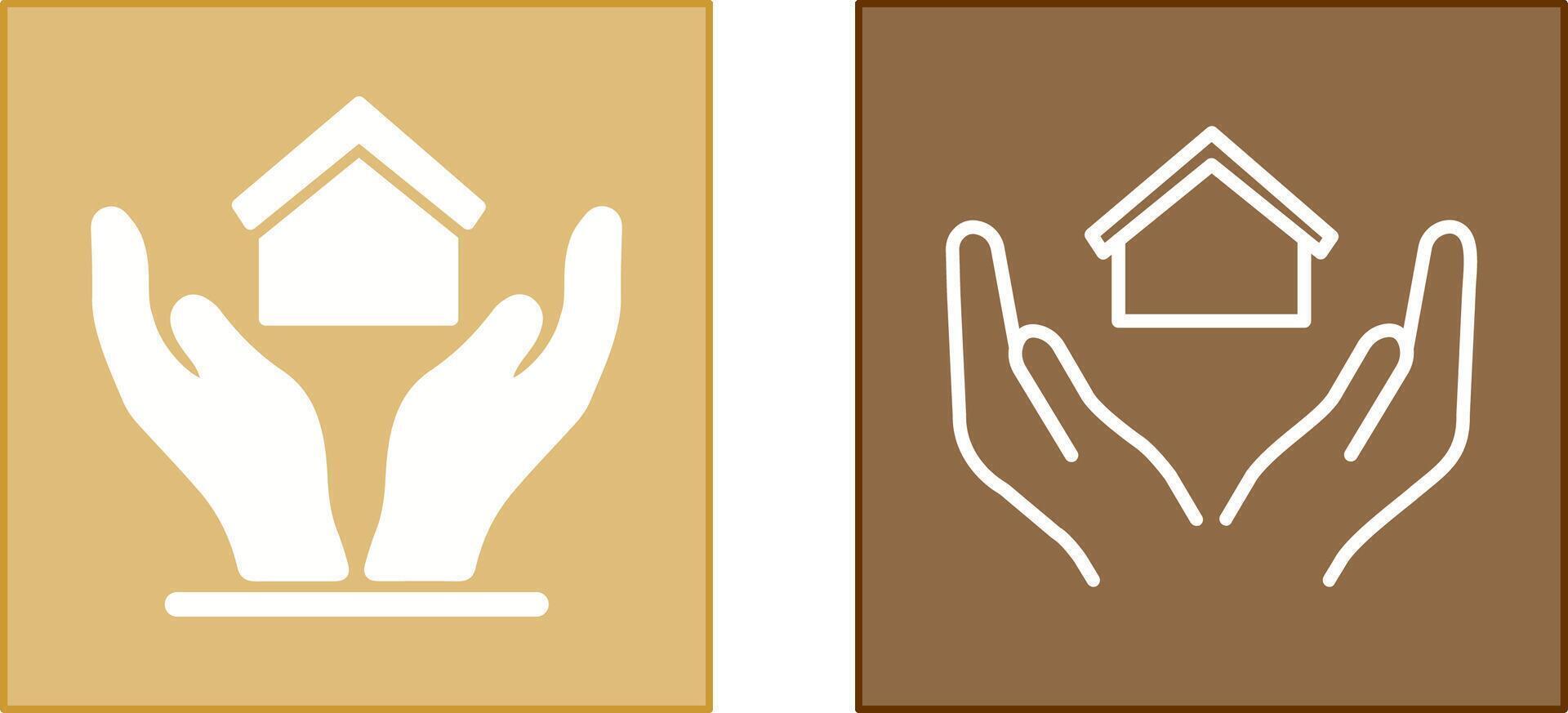 House Insurance Icon vector