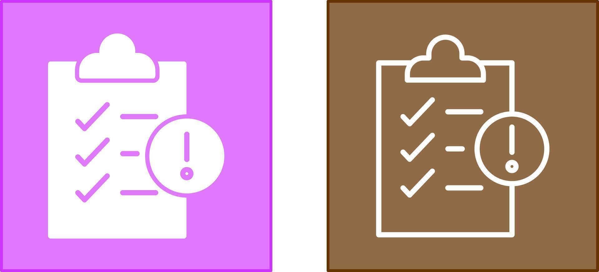 Return Failed Icon vector