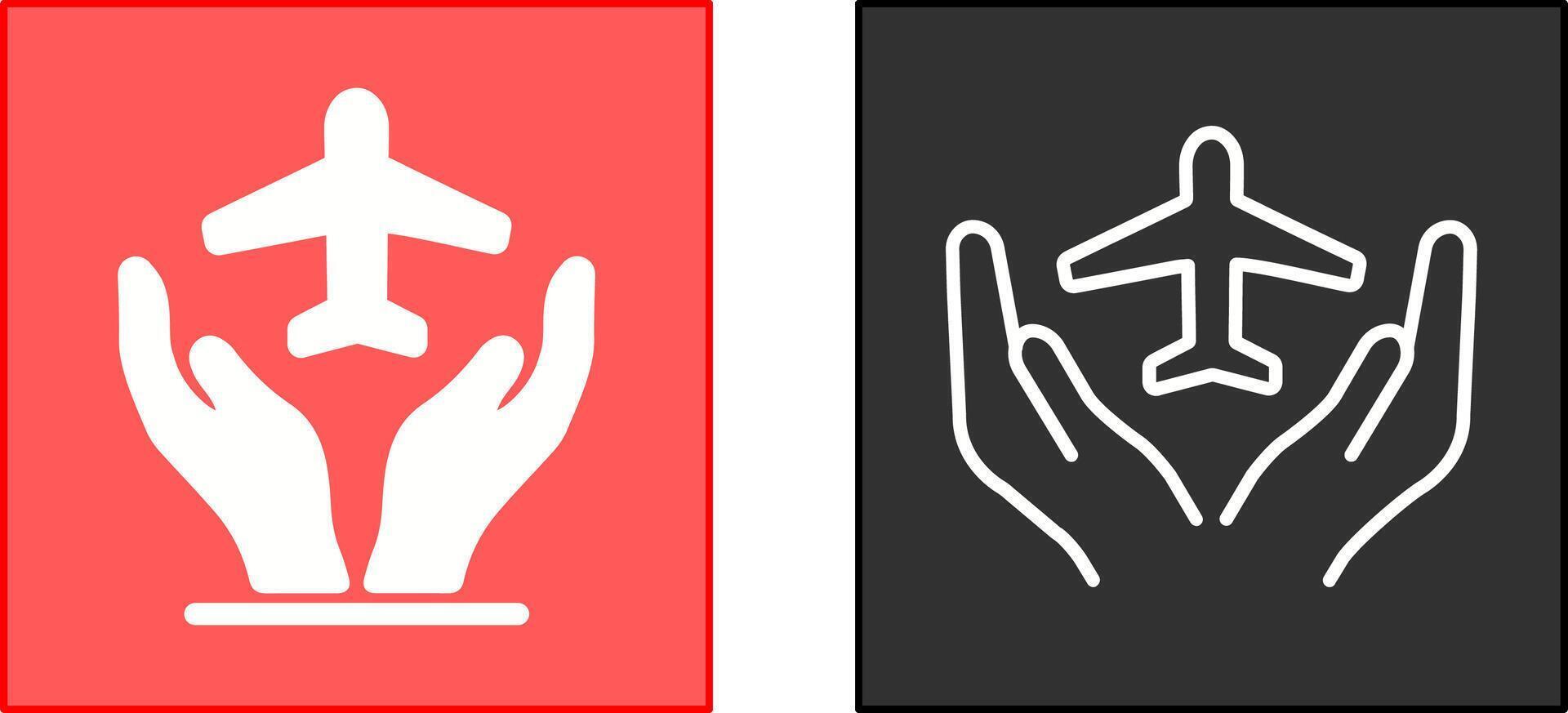 Travel Insurance Icon vector