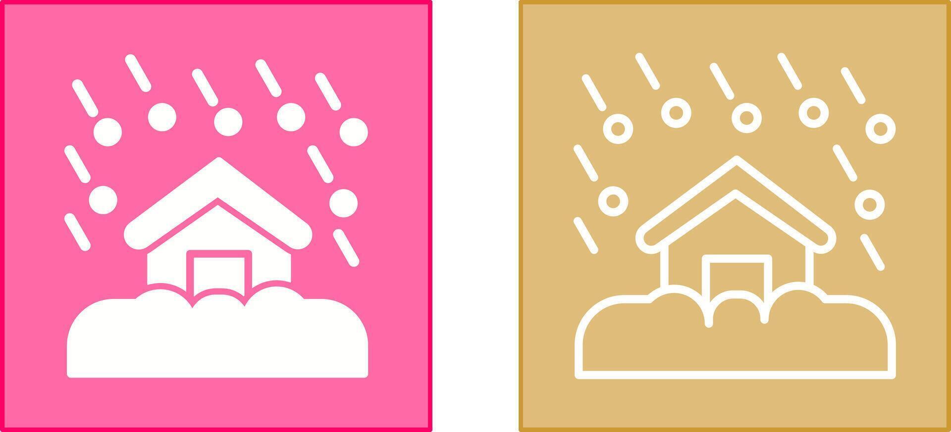 Natural Disaster Icon vector