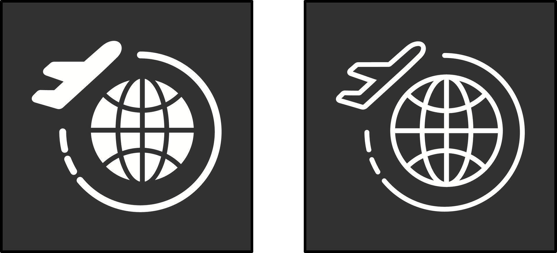 World Tour Icon vector