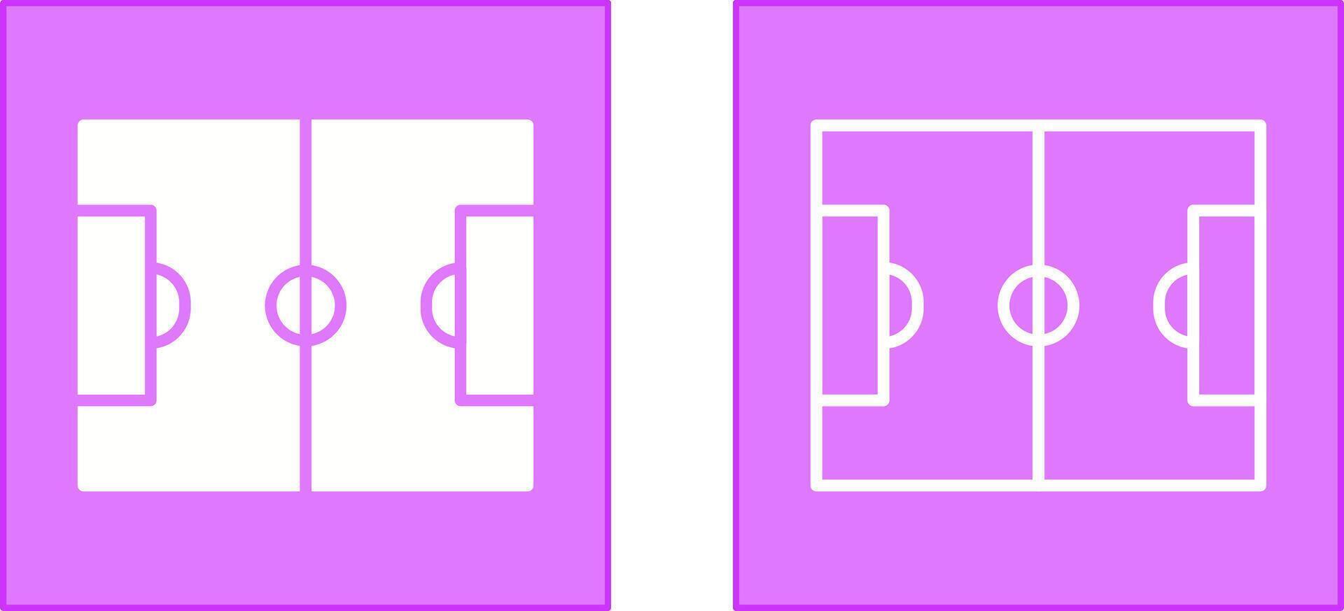 Football Field Icon vector