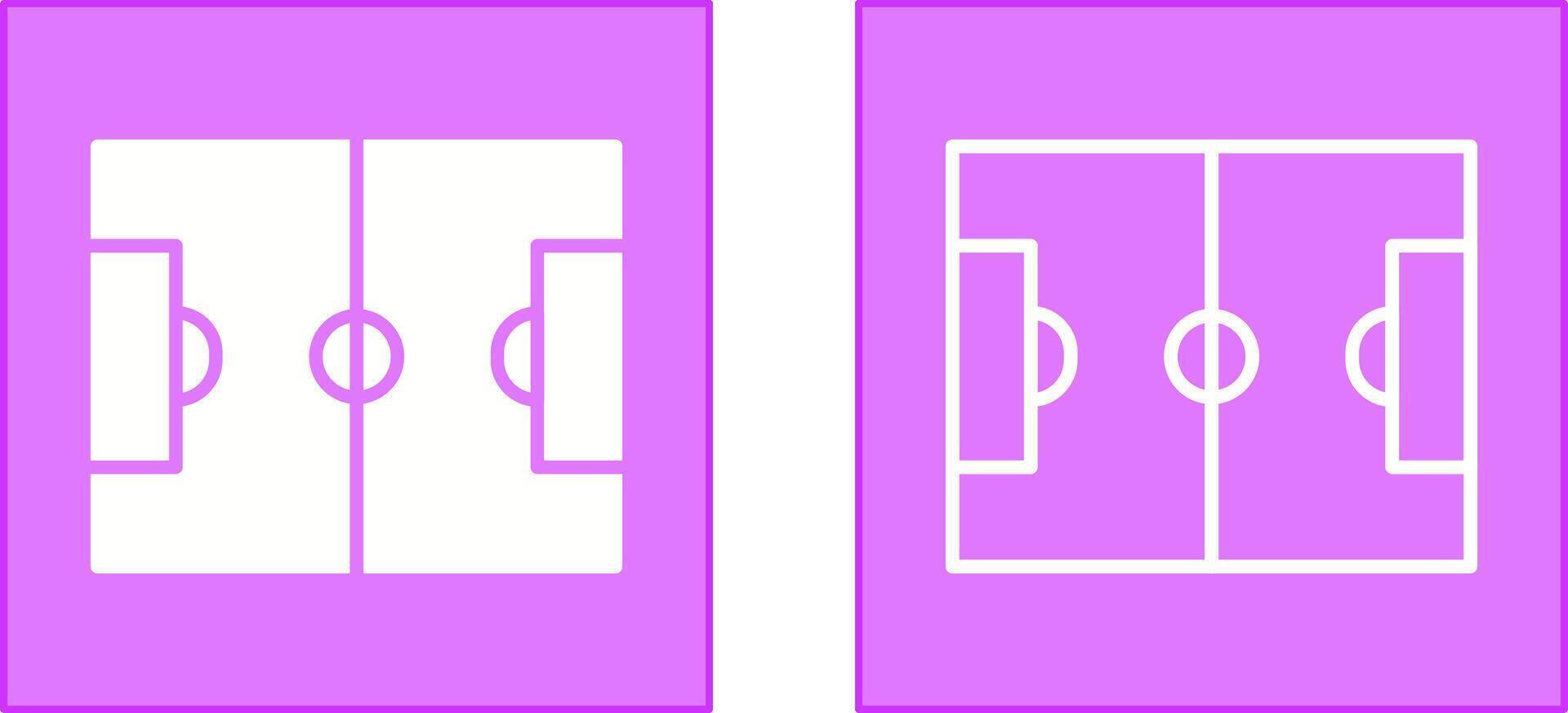 Football Field Icon vector