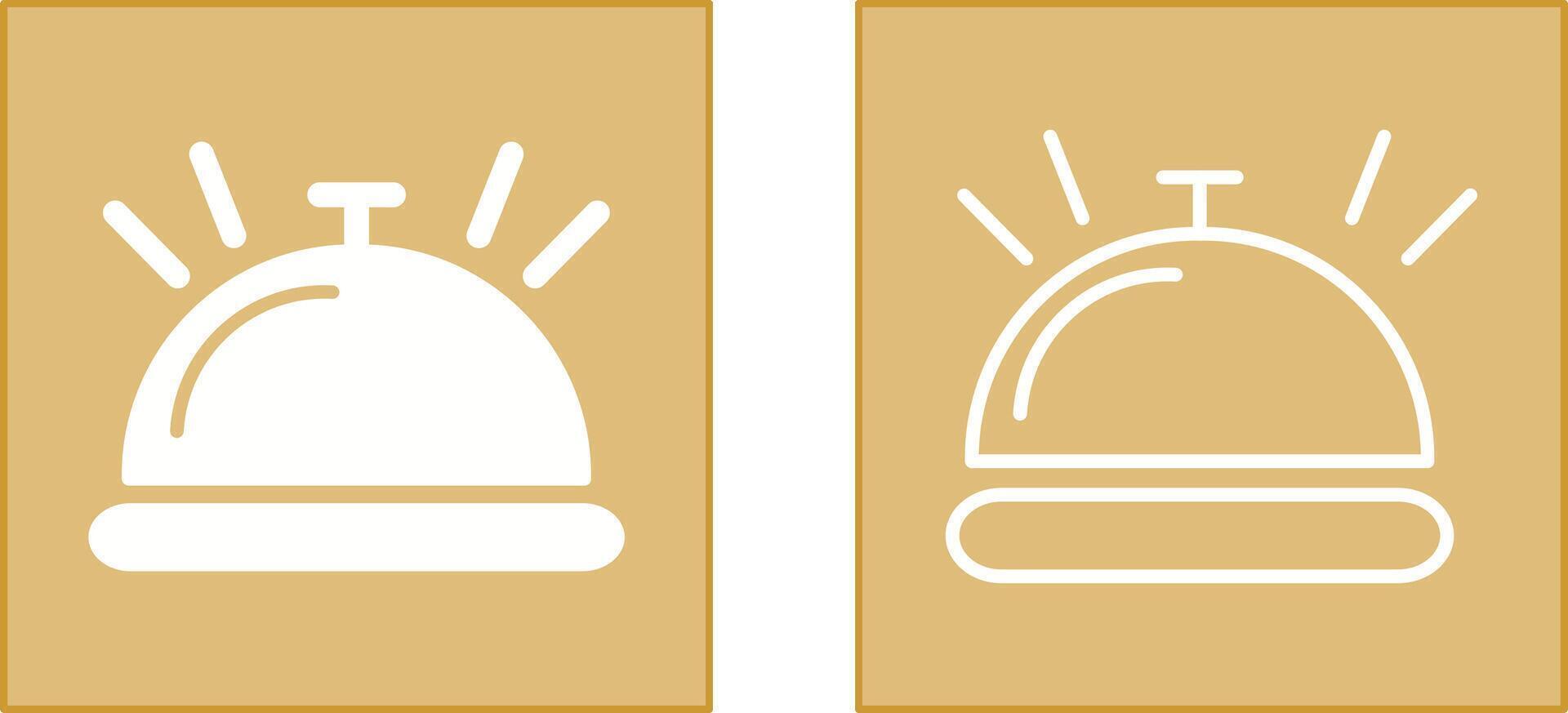 Desk Bell Icon vector