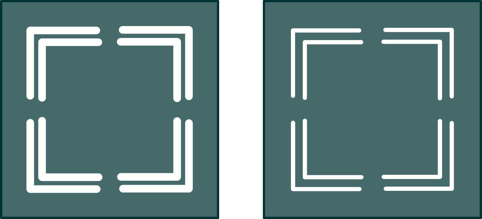 Full Screen Icon vector