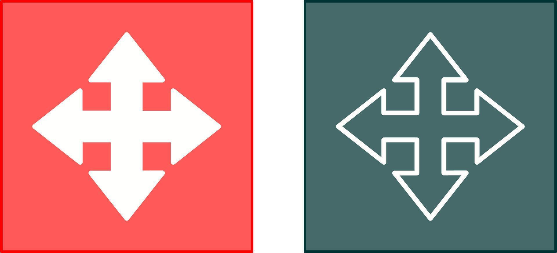 Move Arrow Icon vector