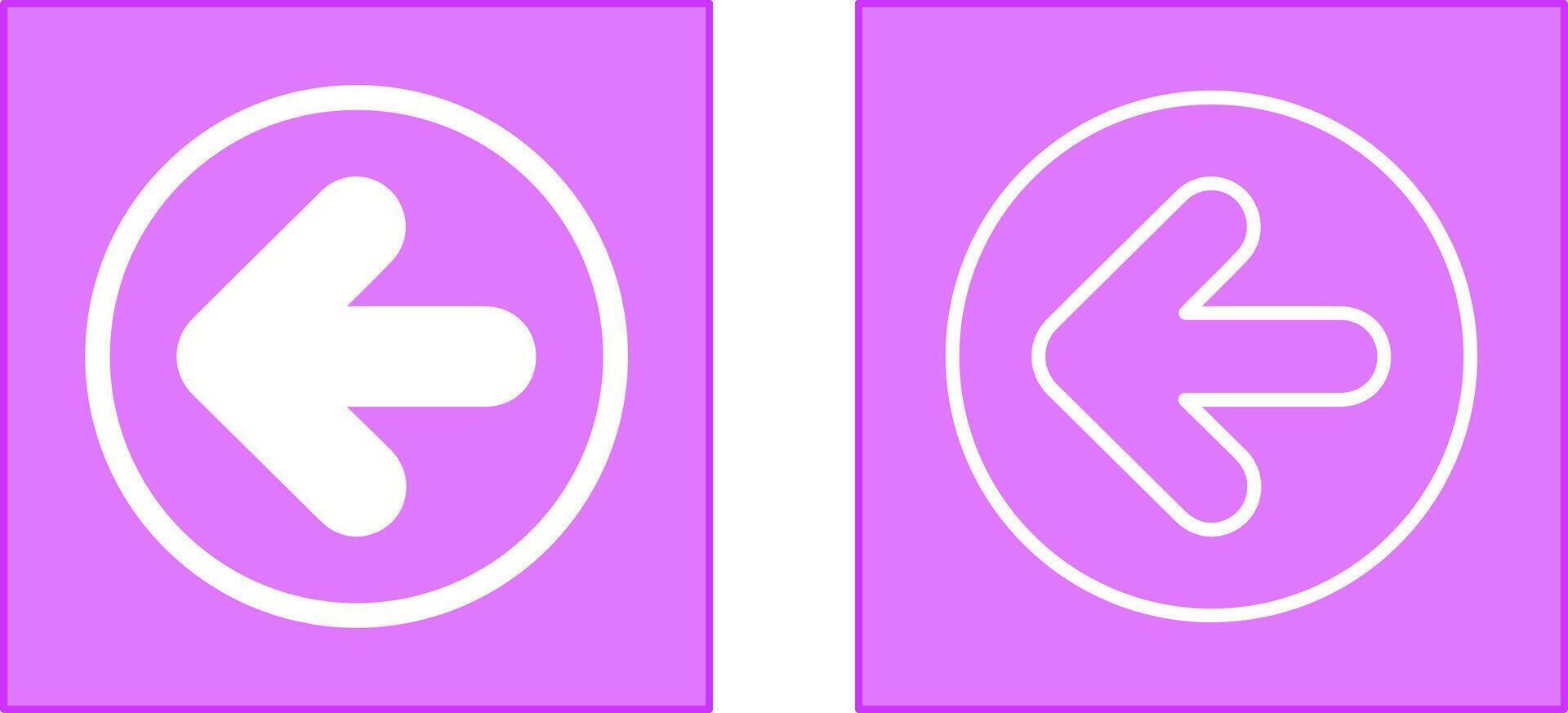 To Left Icon vector