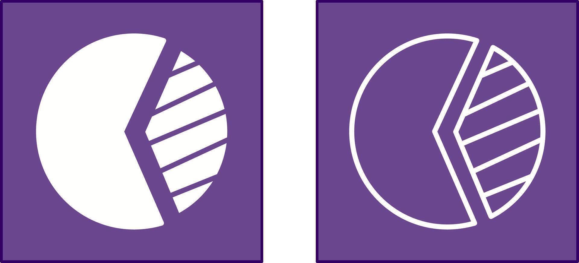 Pie Chart Icon vector