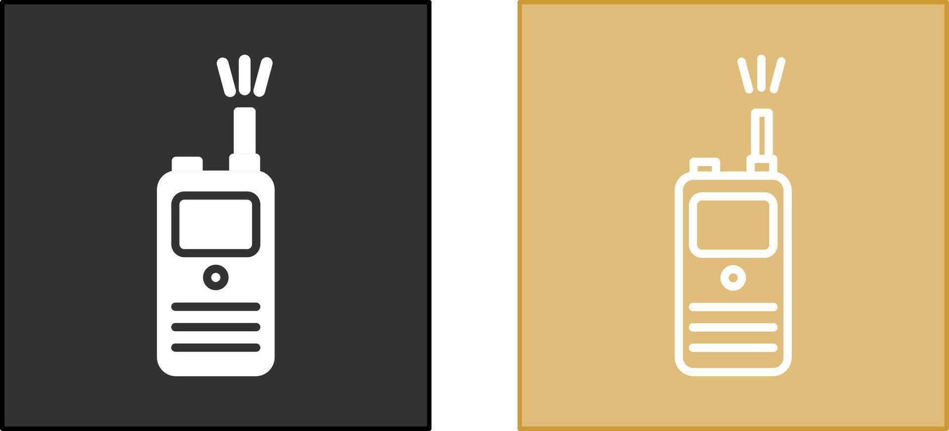 Walkie Talkie Icon vector