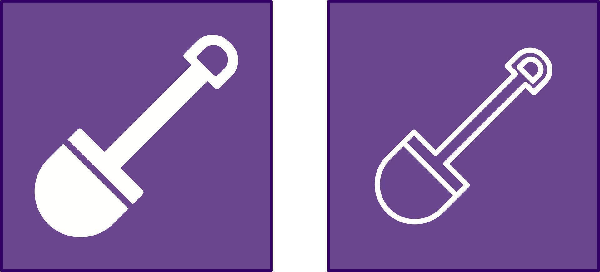 Hand Shovel Icon vector