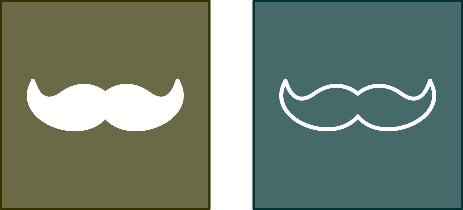 Moustache II Icon vector