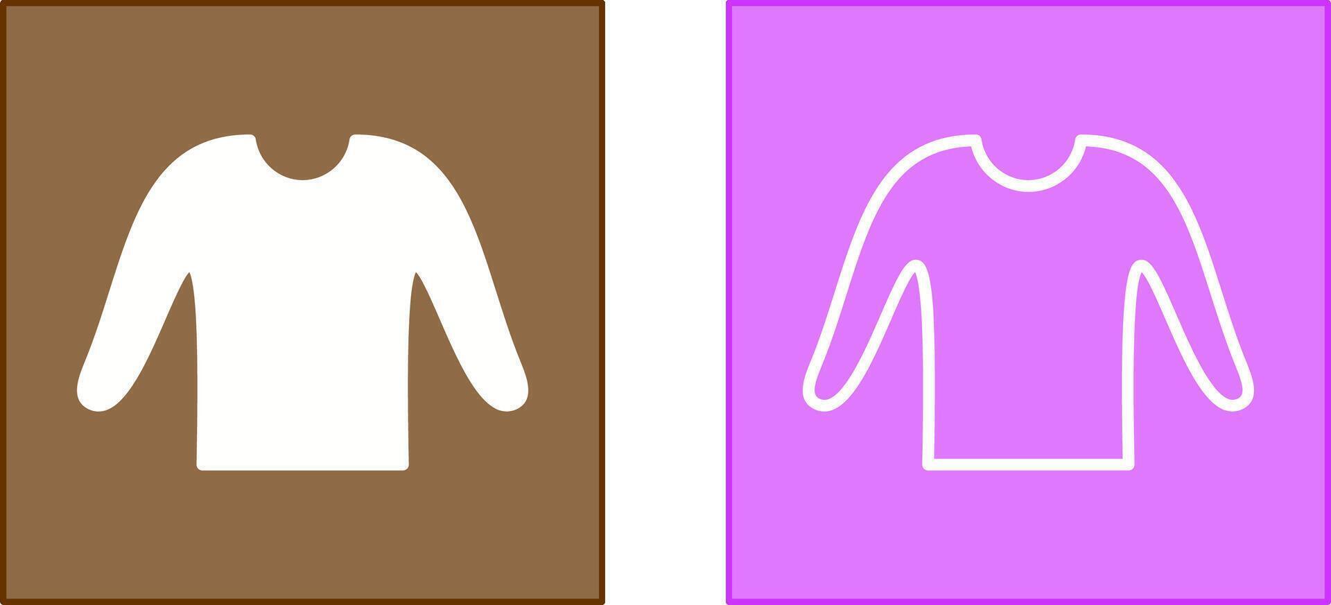 Casual Shirt Icon vector