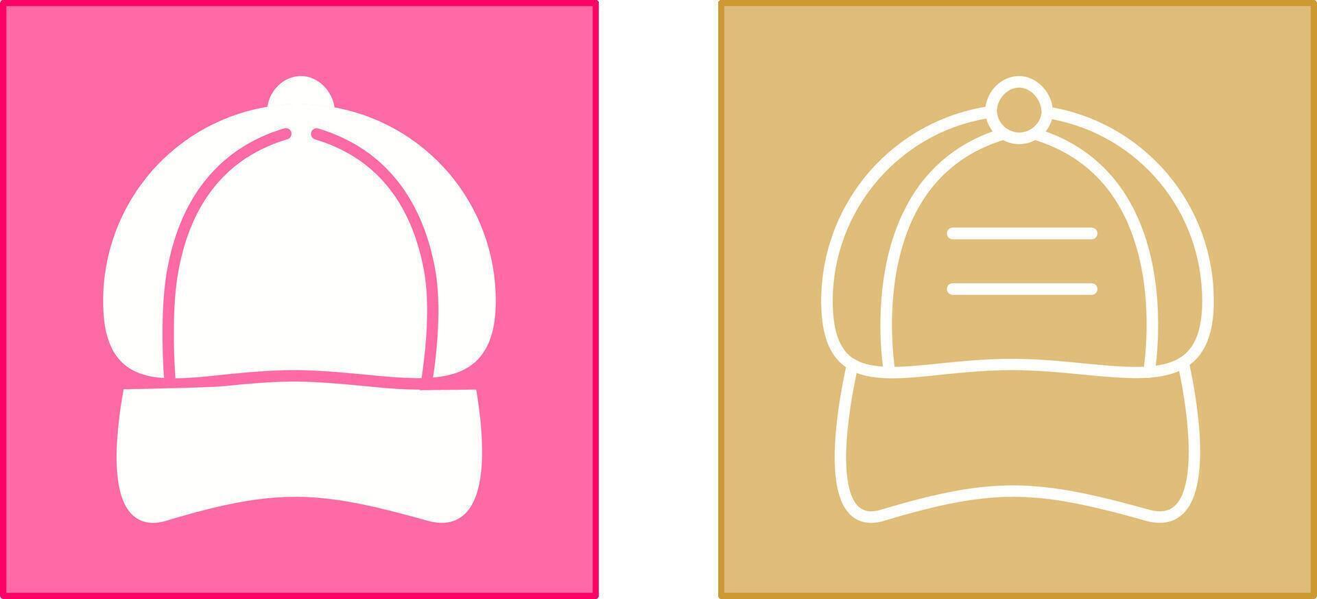 pags gorra icono vector